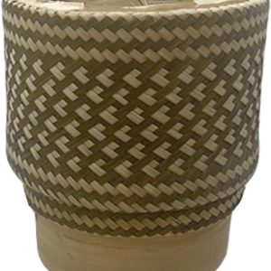 Natural Bamboo Rice Steamer | Durable & Eco-Friendly | Lightweight & Food Safe | Sticky Rice Serving Basket 6 Cubic Inches