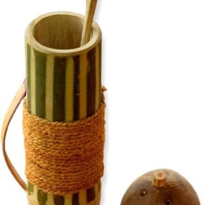 Bamboo Biriyani Maker with Handle/Traditional  Bamboo Steamer/Natural Hand Made/Made from Bamboo & Coconut Shells